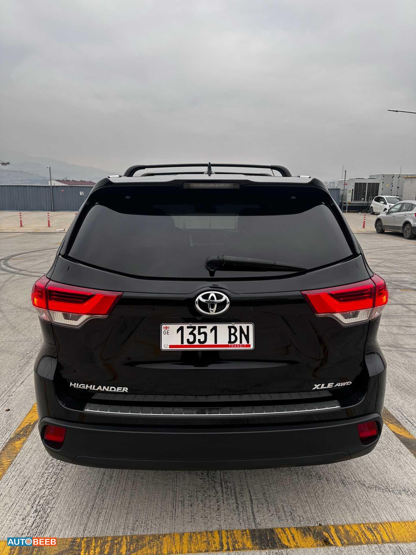 Toyota Highlander 2019