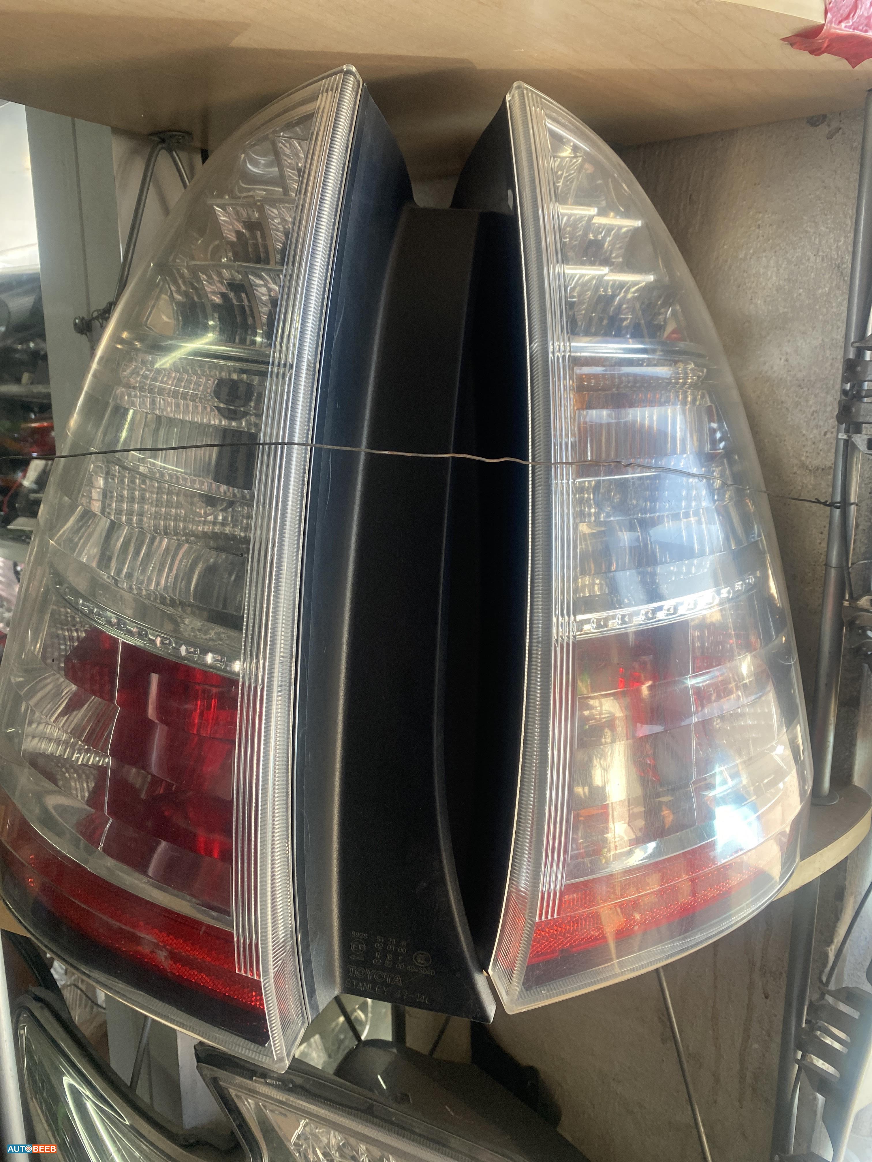 Lights Rear light Toyota Prius