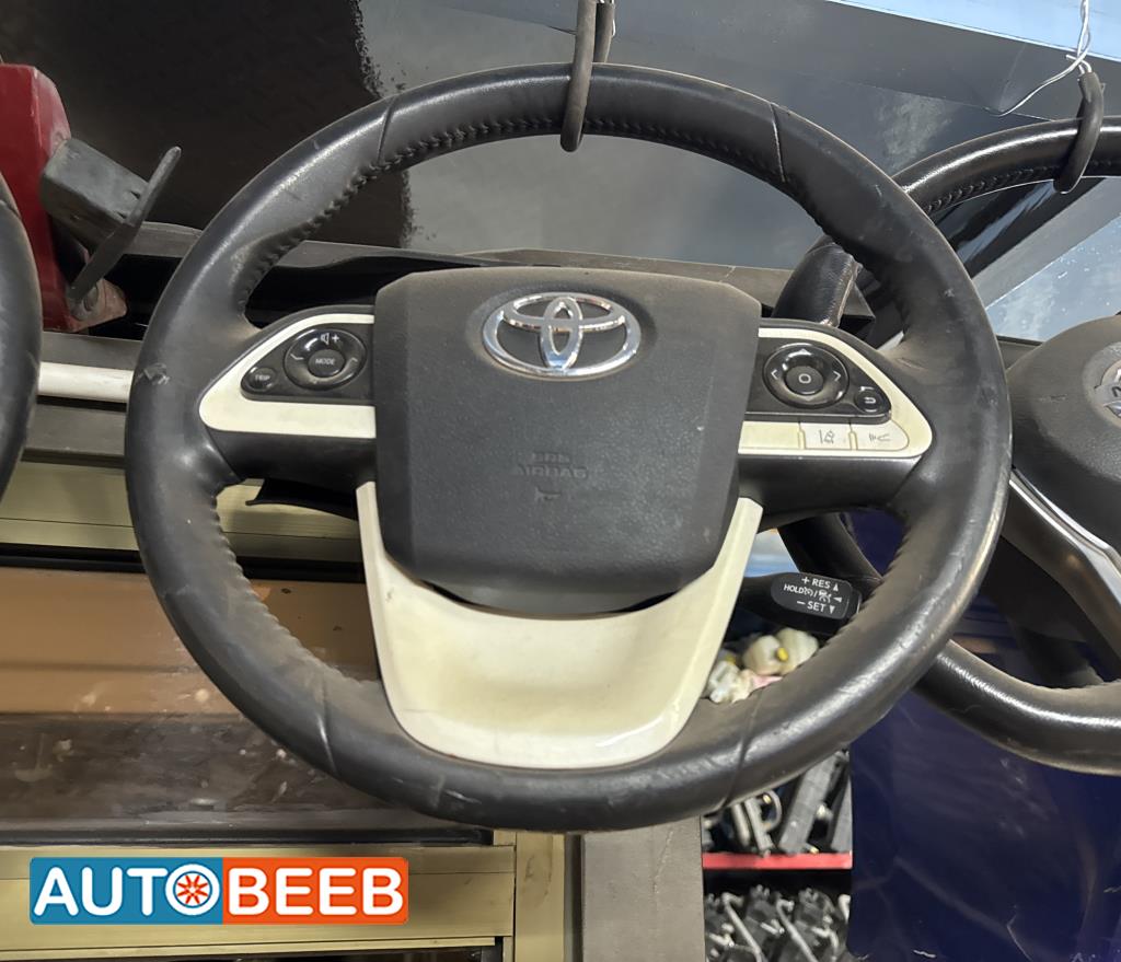 Cabin  Steering Wheel Toyota Prius