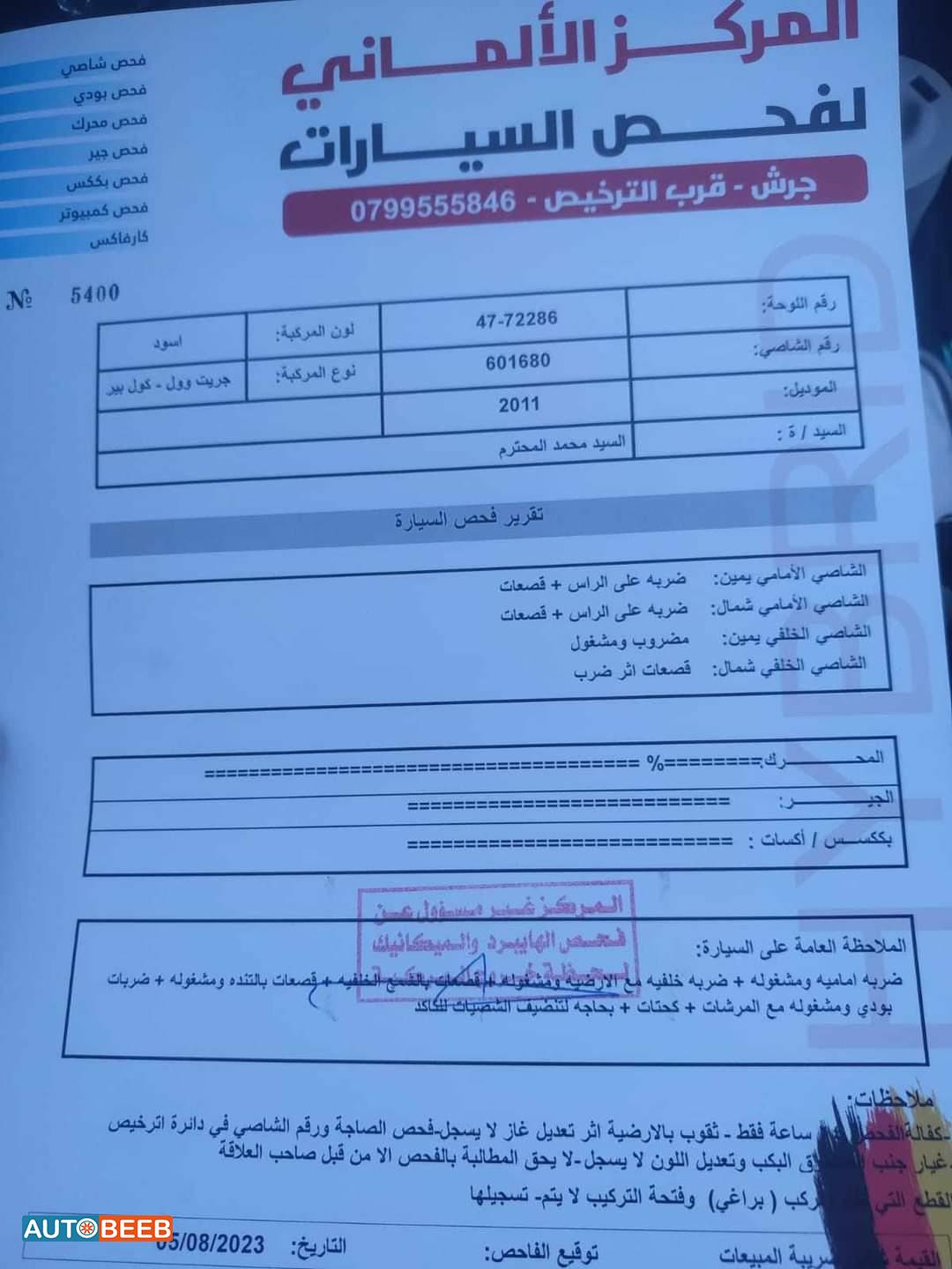 جريت وول كولبير 2011