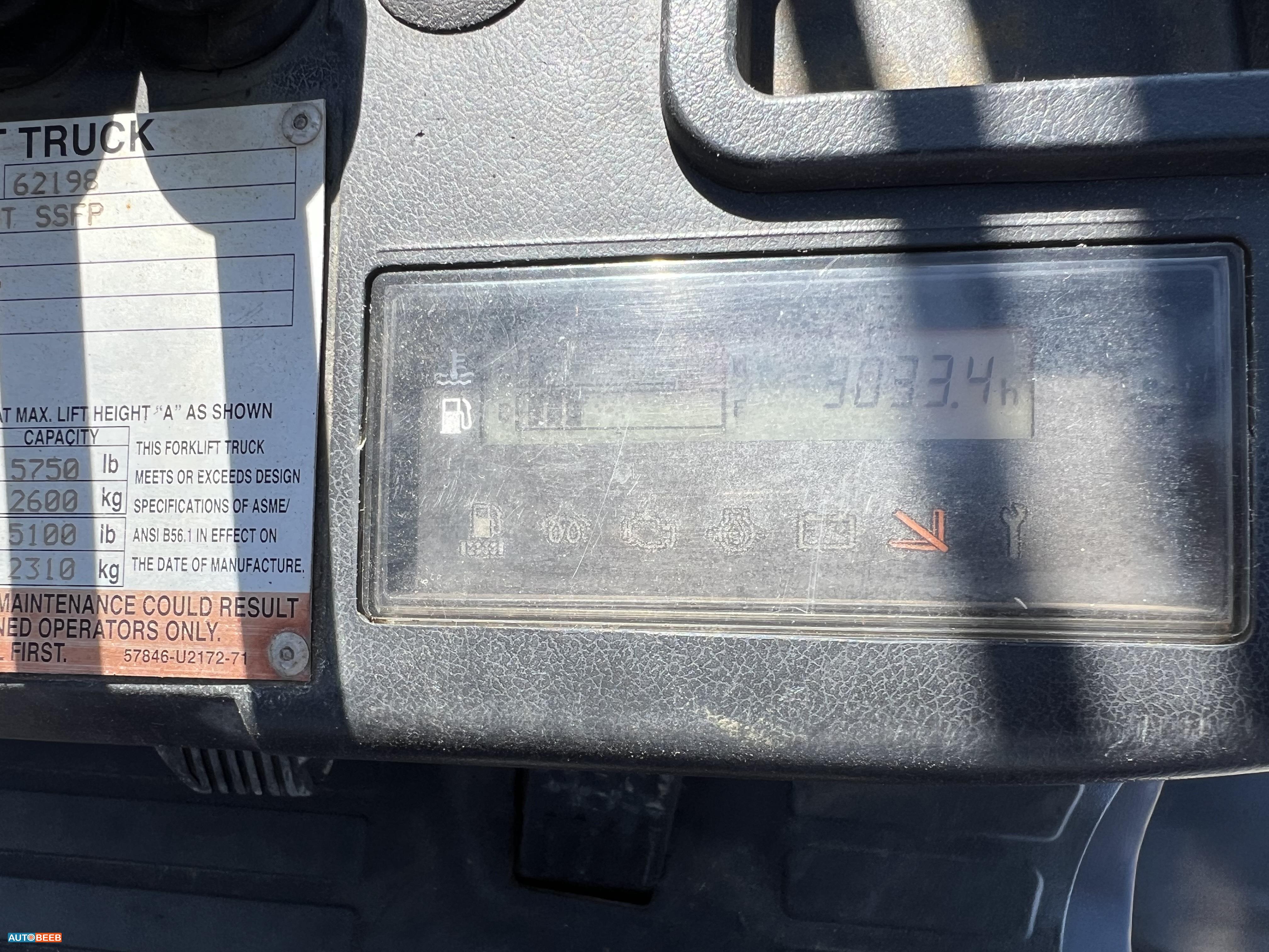 Forklift Toyota 2017