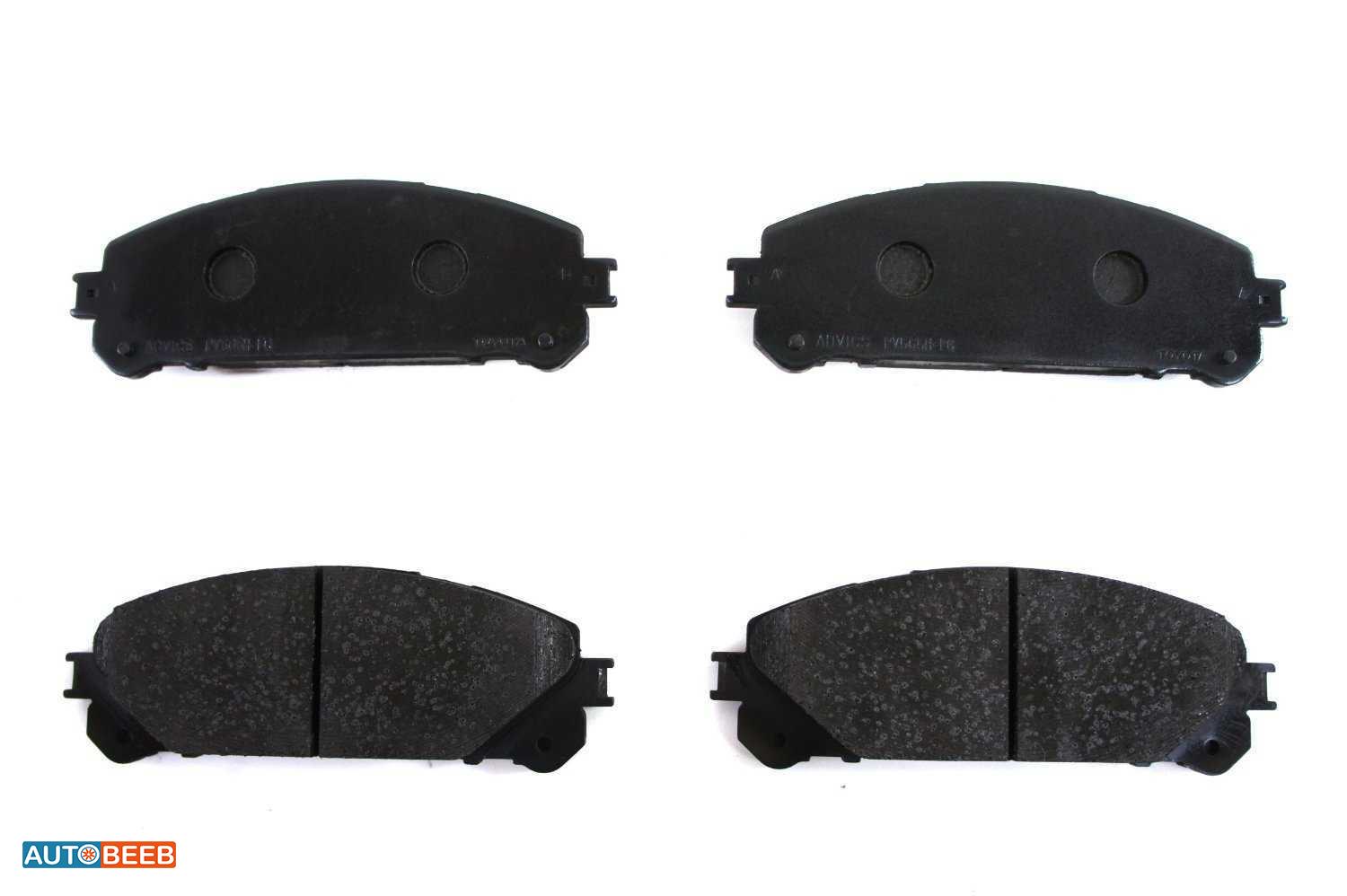 طقم بريك امامي تويوتا BZ4X 2022 2023 2024