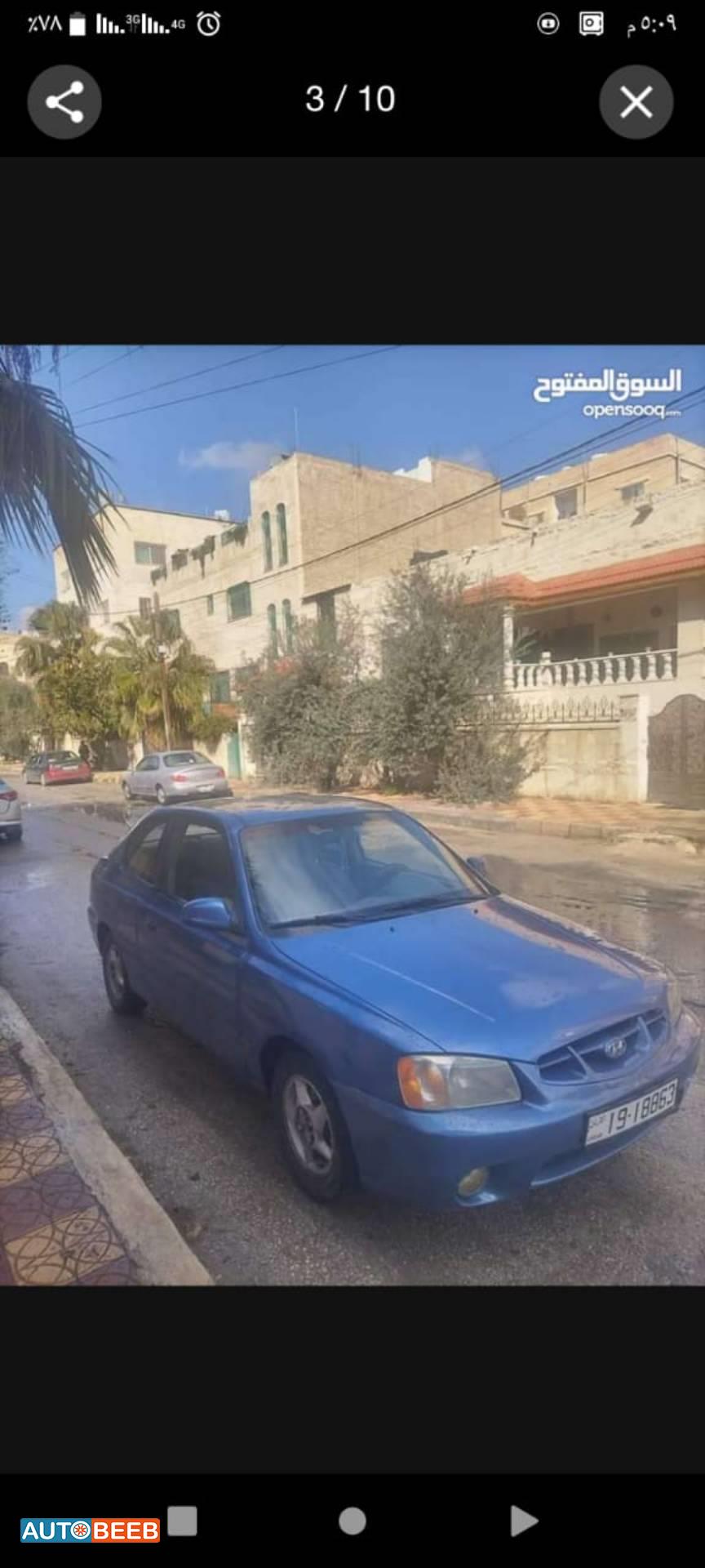 هيونداي اكسنت 2001