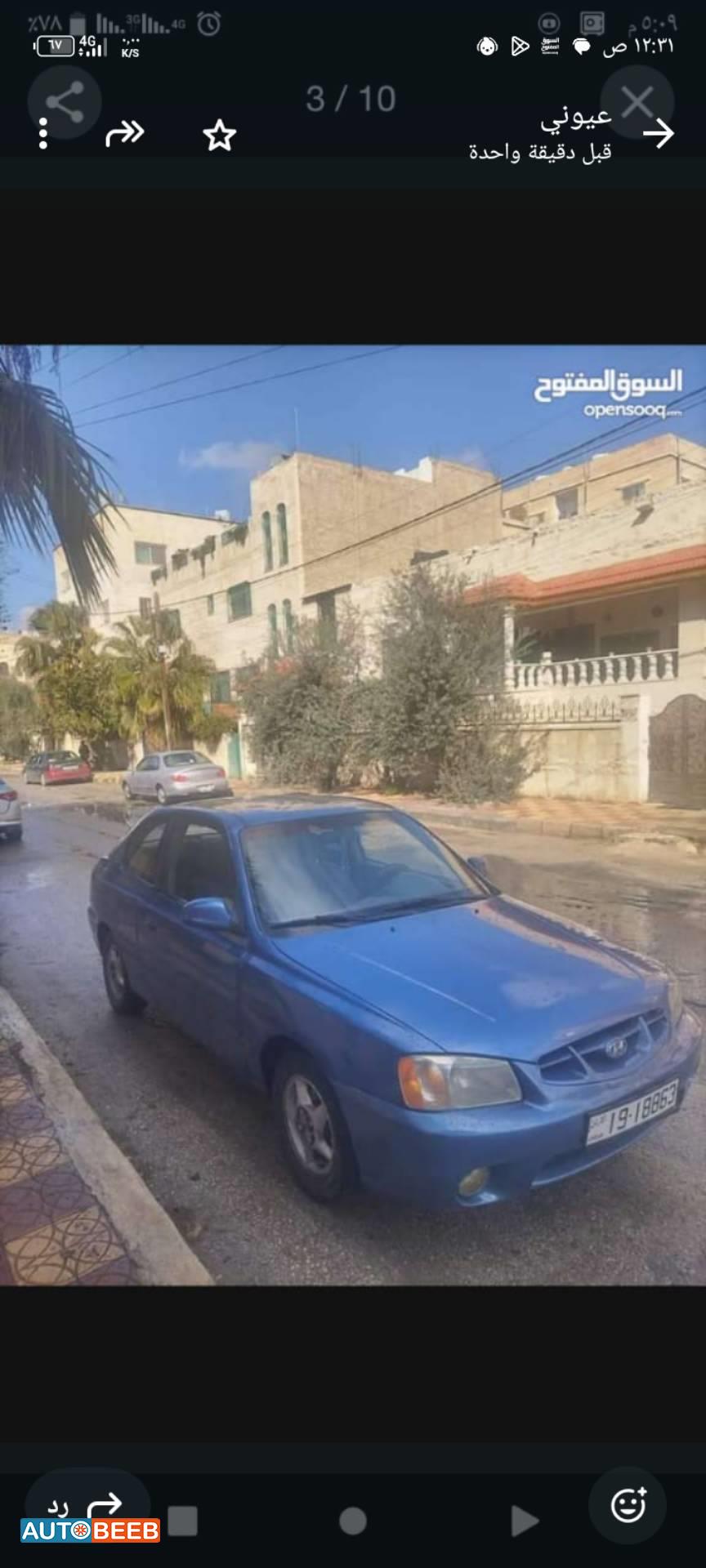 هيونداي اكسنت 2001