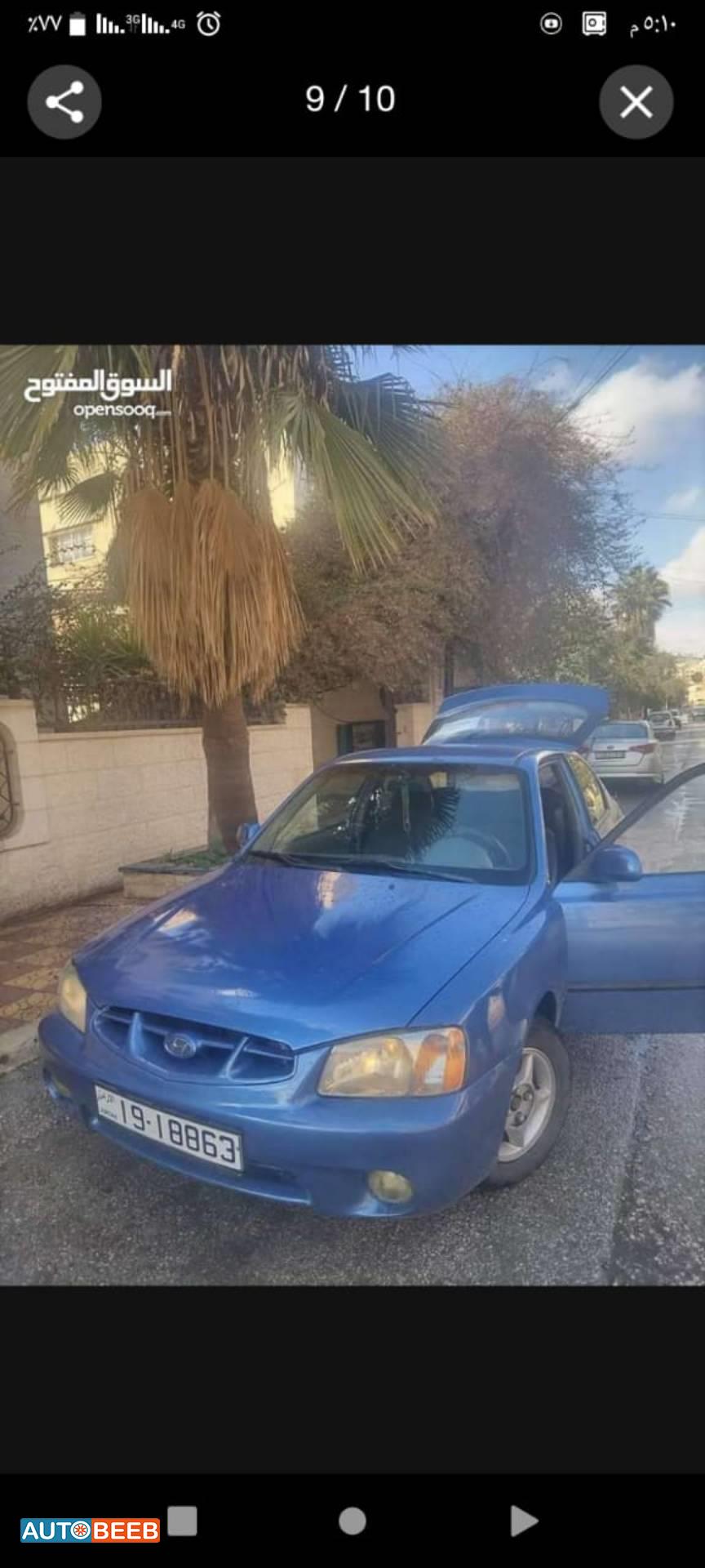 هيونداي اكسنت 2001