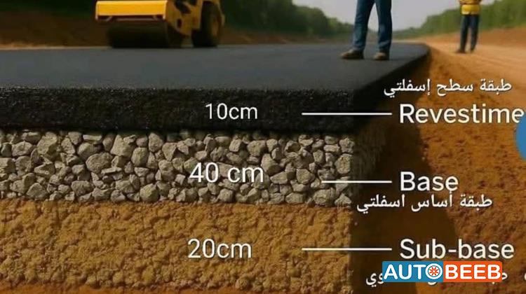 Paver  Machine Komatsu 2020