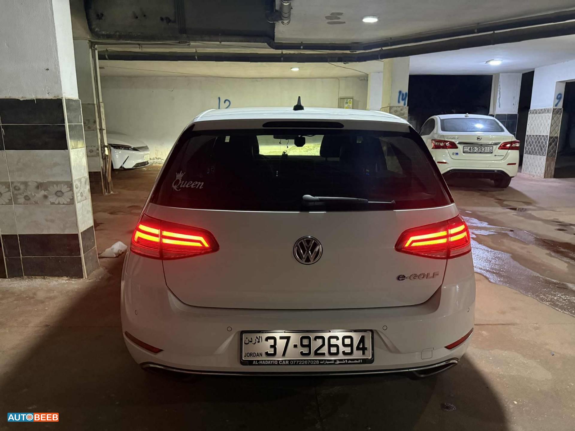 فولكس فاجن E-جولف 2019