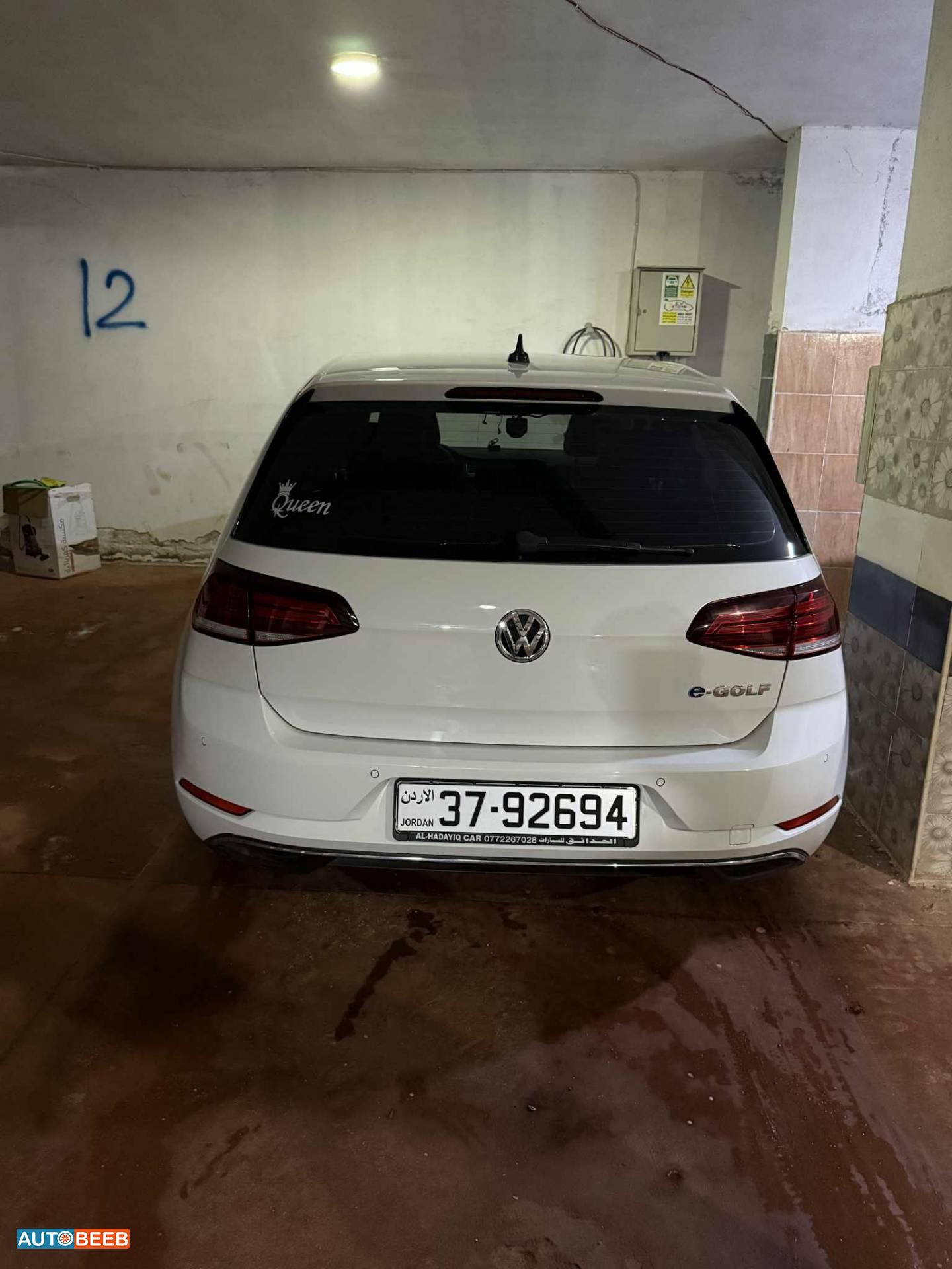 فولكس فاجن E-جولف 2019