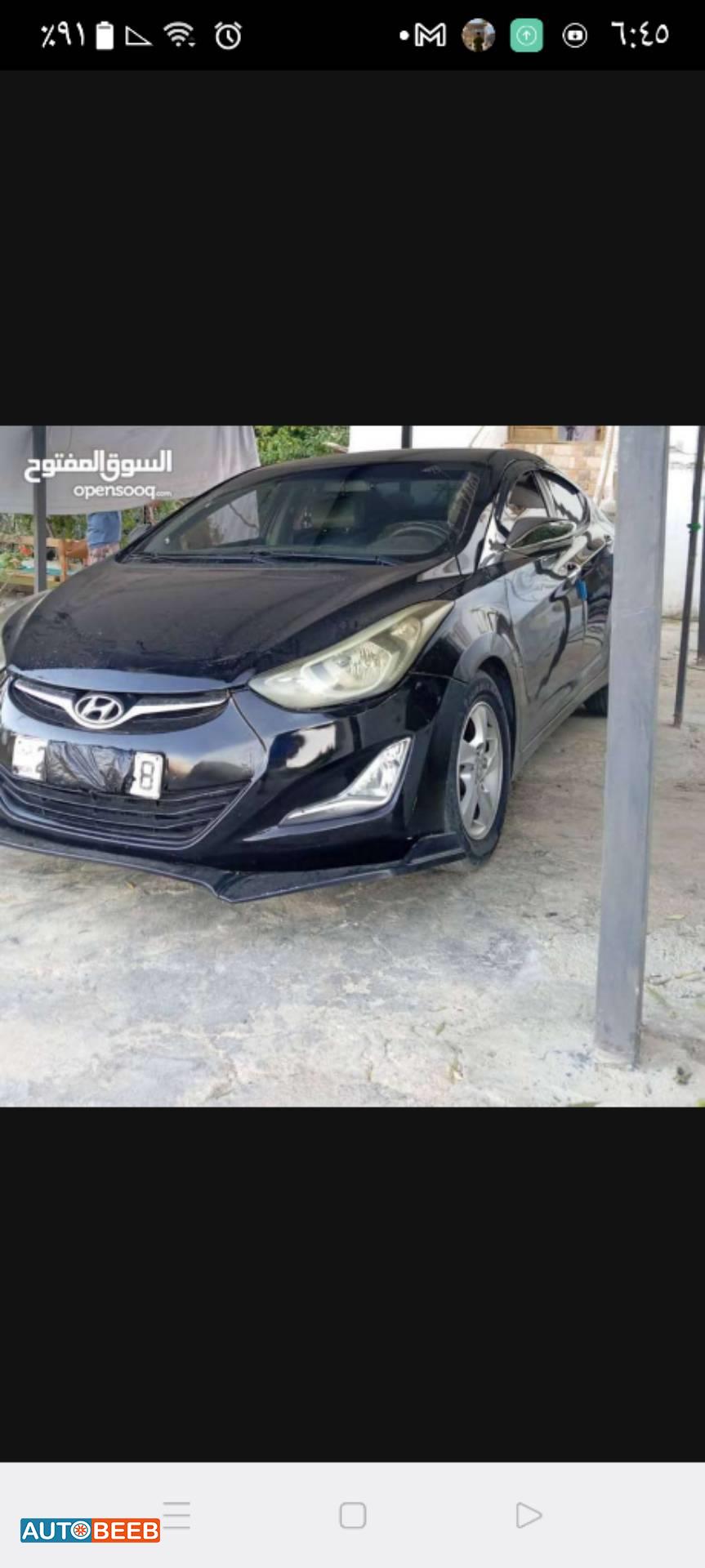 Hyundai Avante 2013