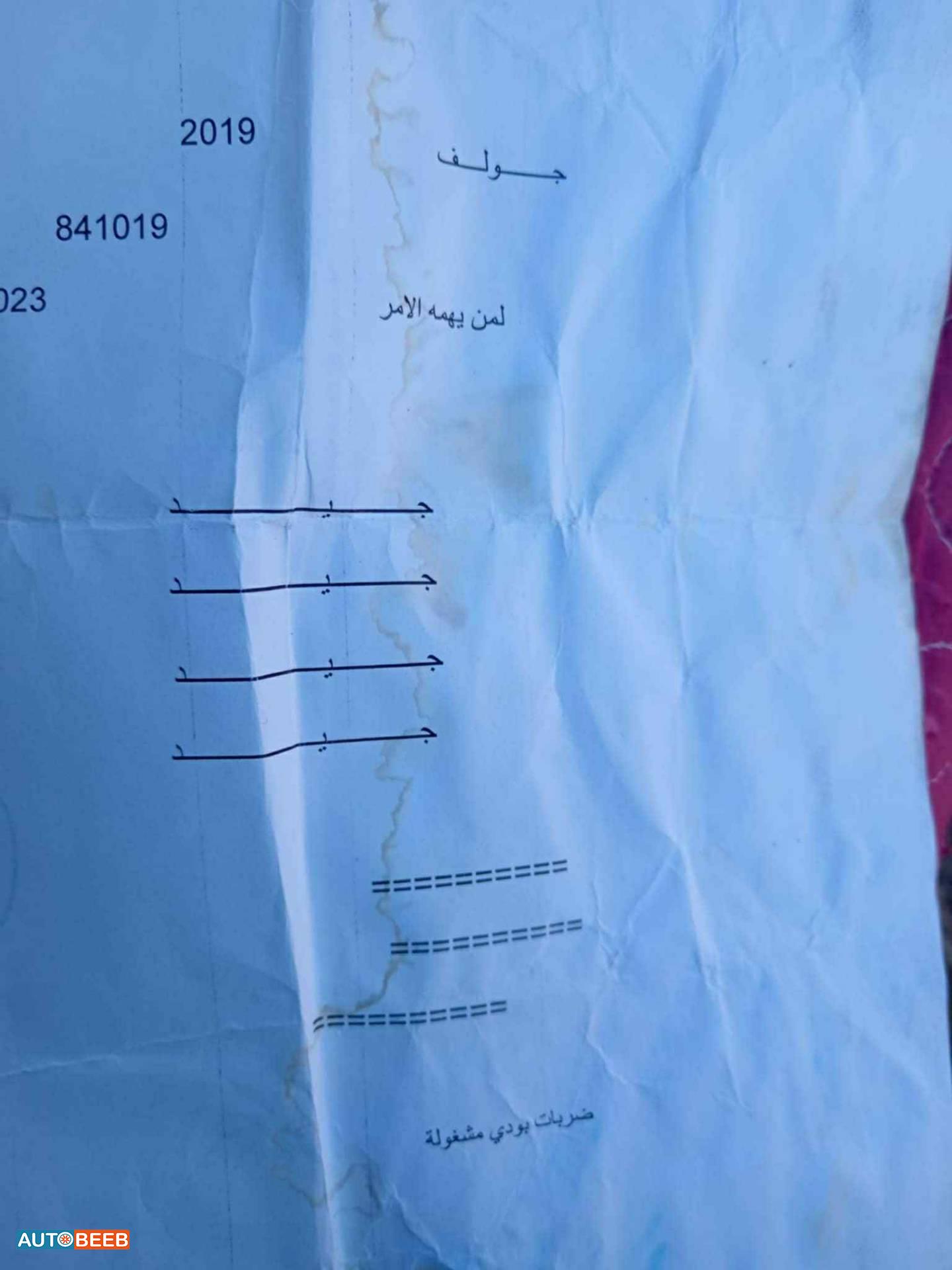 فولكس فاجن E-جولف 2019