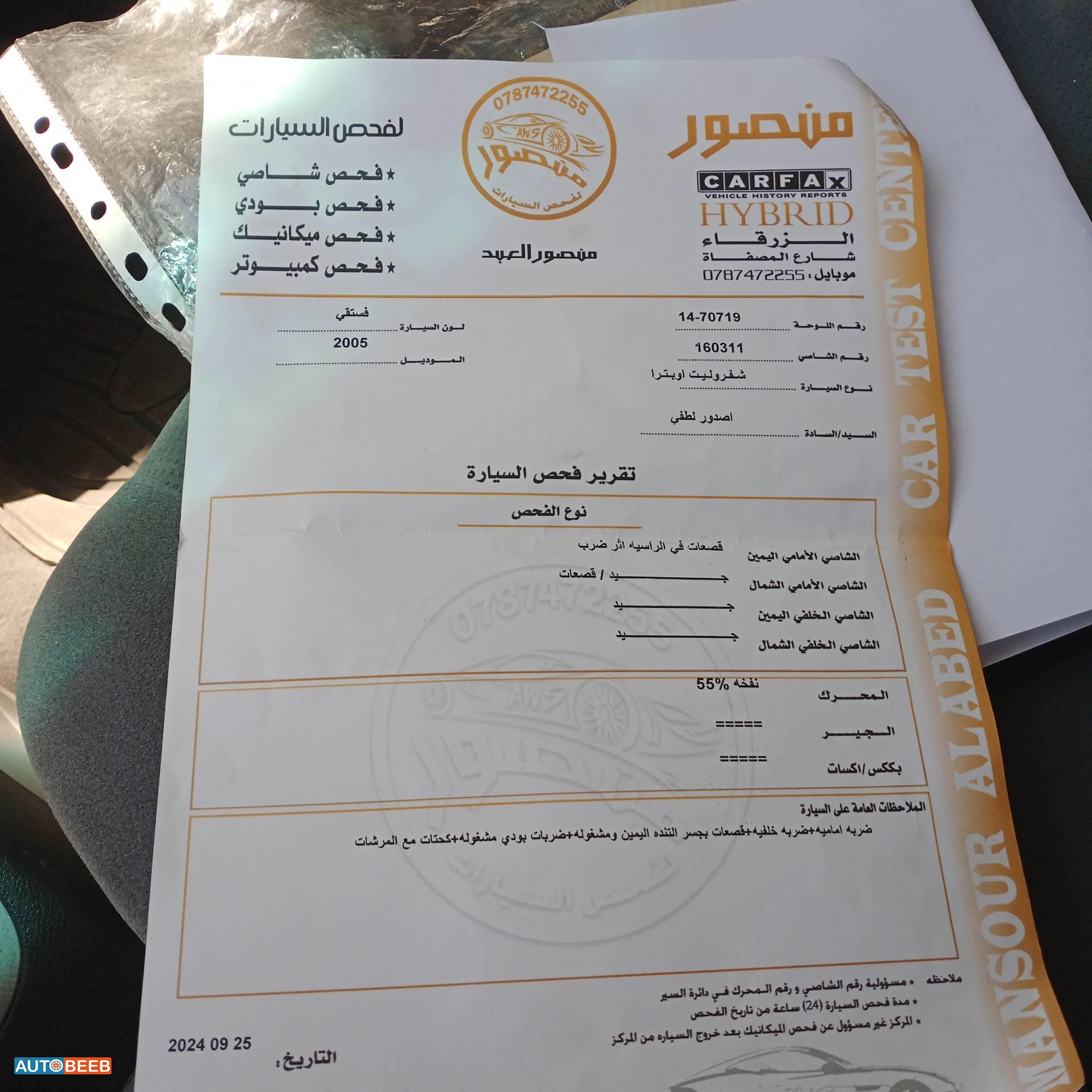 Chevrolet Optra 2005