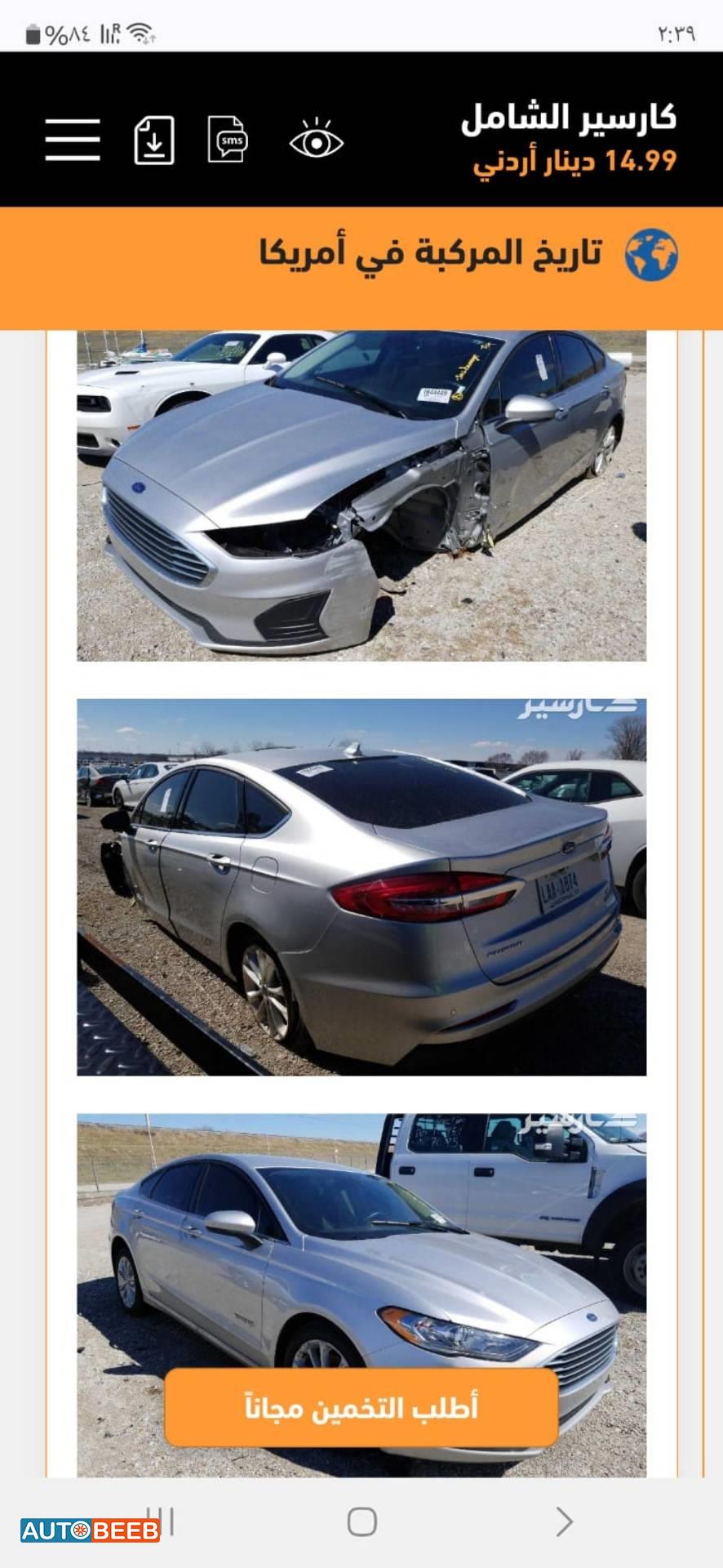 فورد فيوجن 2019