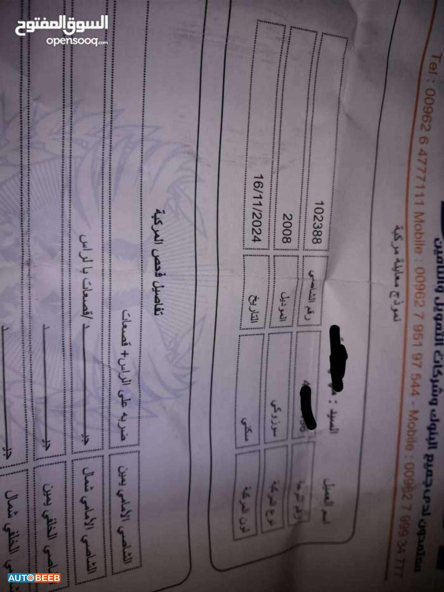 سوزوكي جراند فيترا 2008