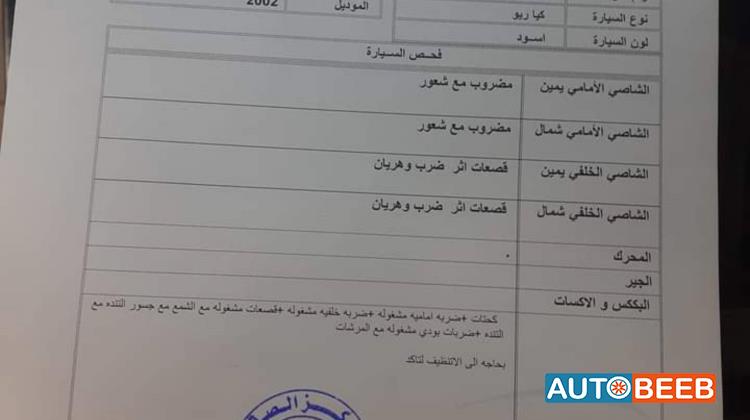 كيا ريو 2002