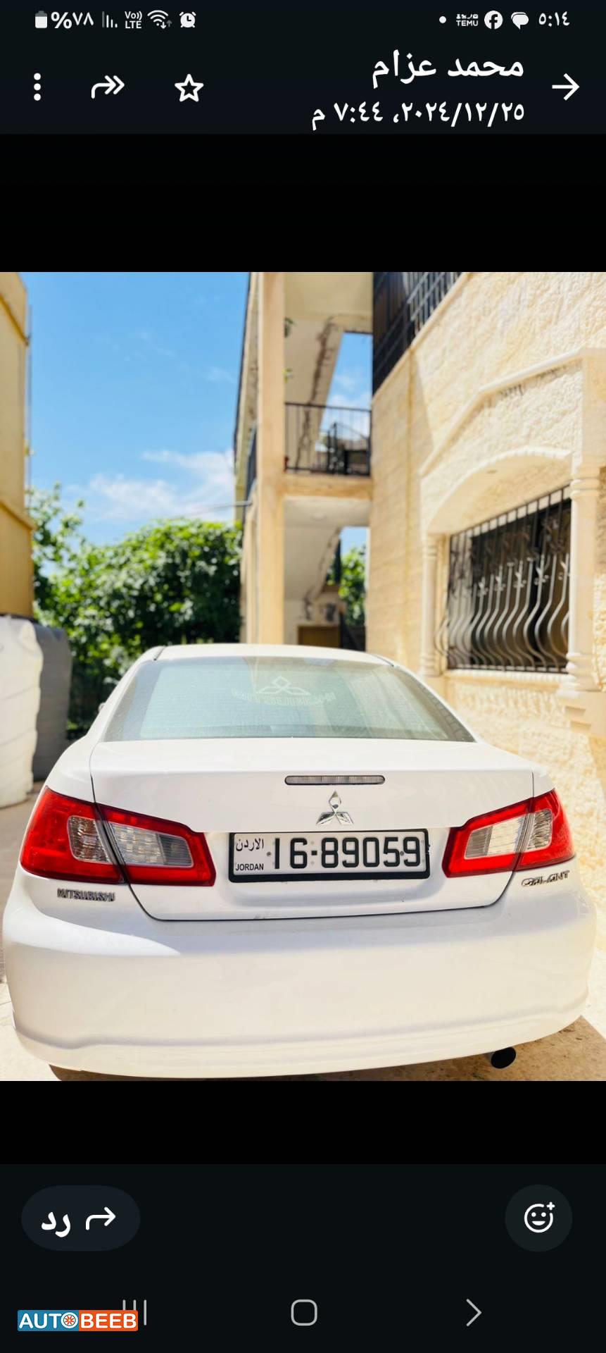 Mitsubishi Galant 2012