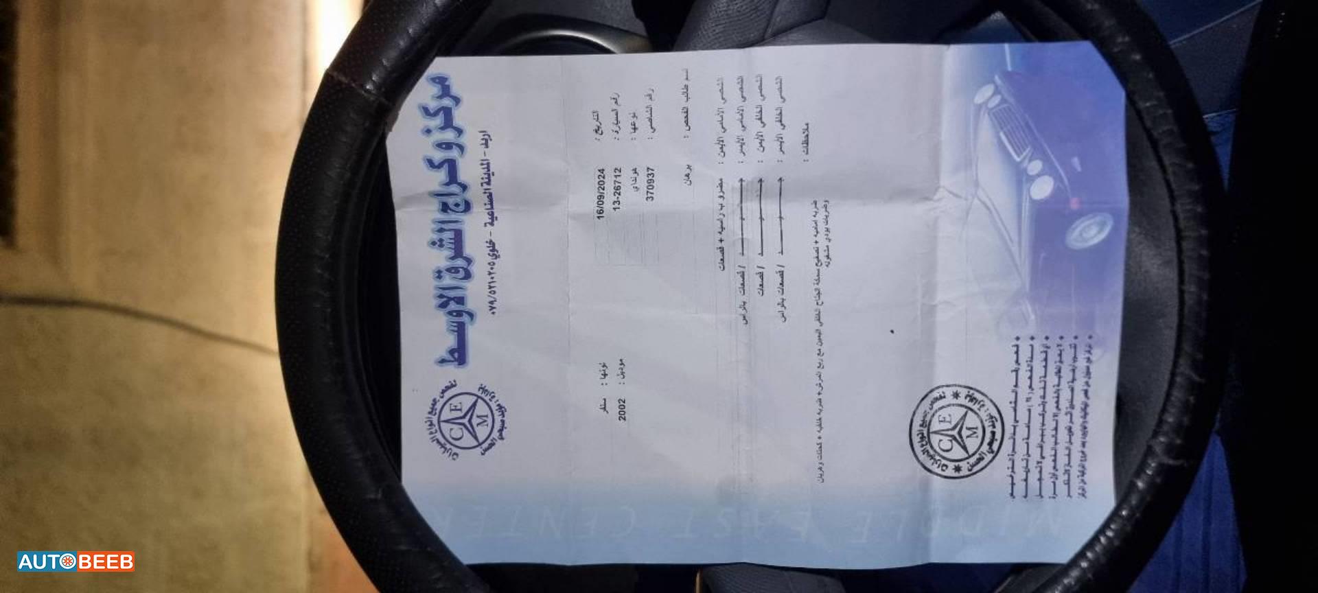 هيونداي فيرنا 2002