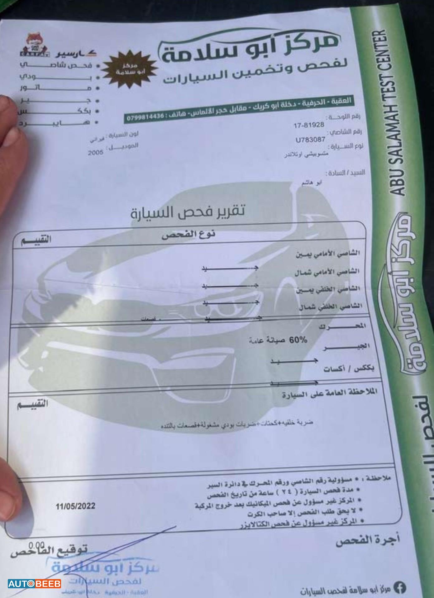 Mitsubishi Outlander 2005