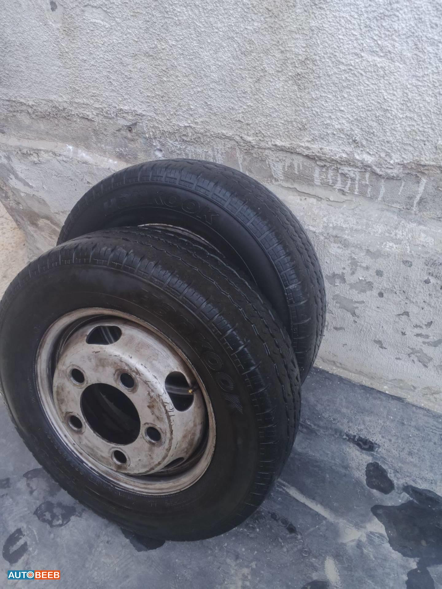 جوز كوشوك تيوبلس مع جنط وكاله بنجو فحل امامي 16 /195/205
كوشوك هانكوك 