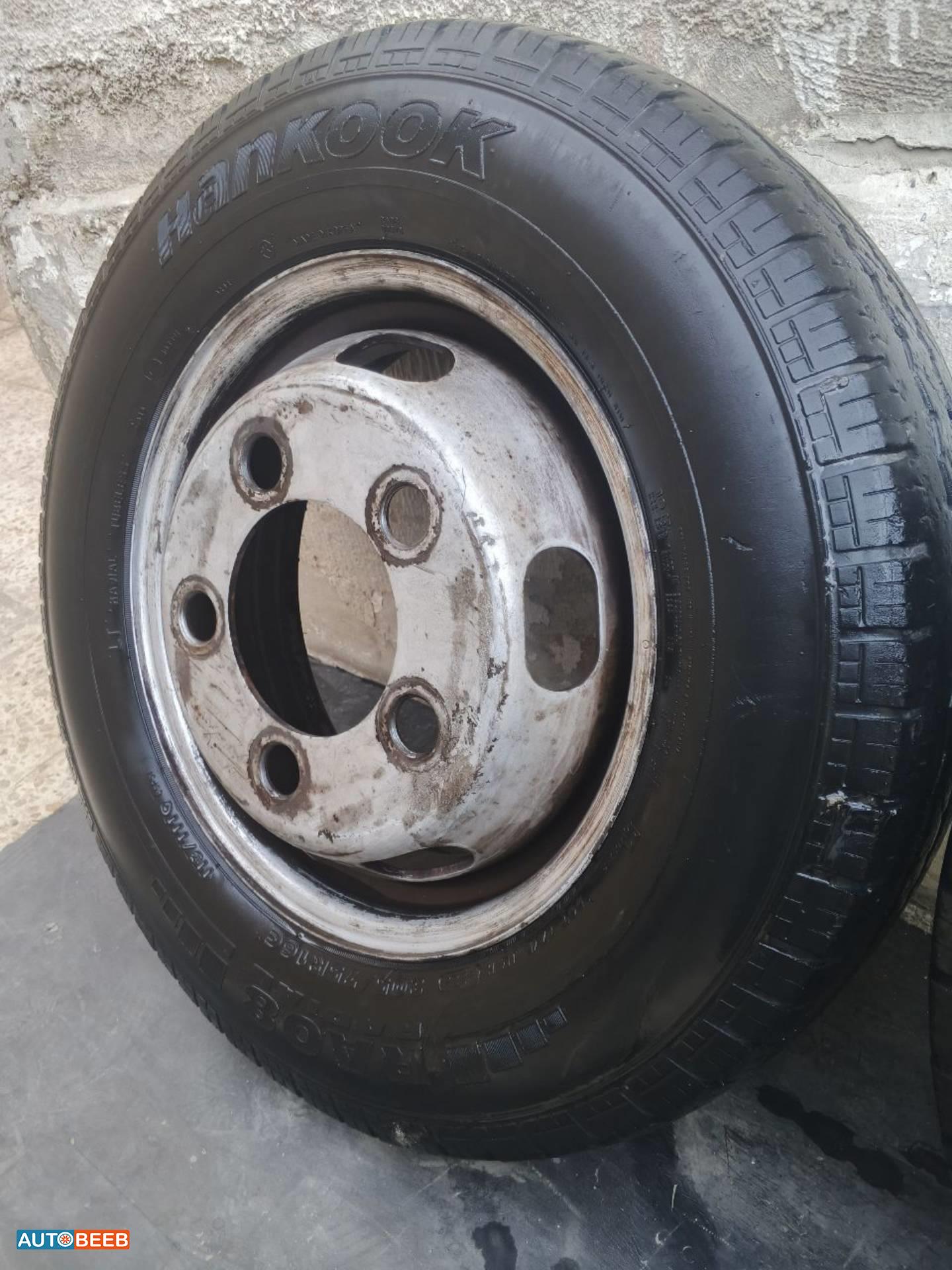 جوز كوشوك تيوبلس مع جنط وكاله بنجو فحل امامي 16 /195/205
كوشوك هانكوك 