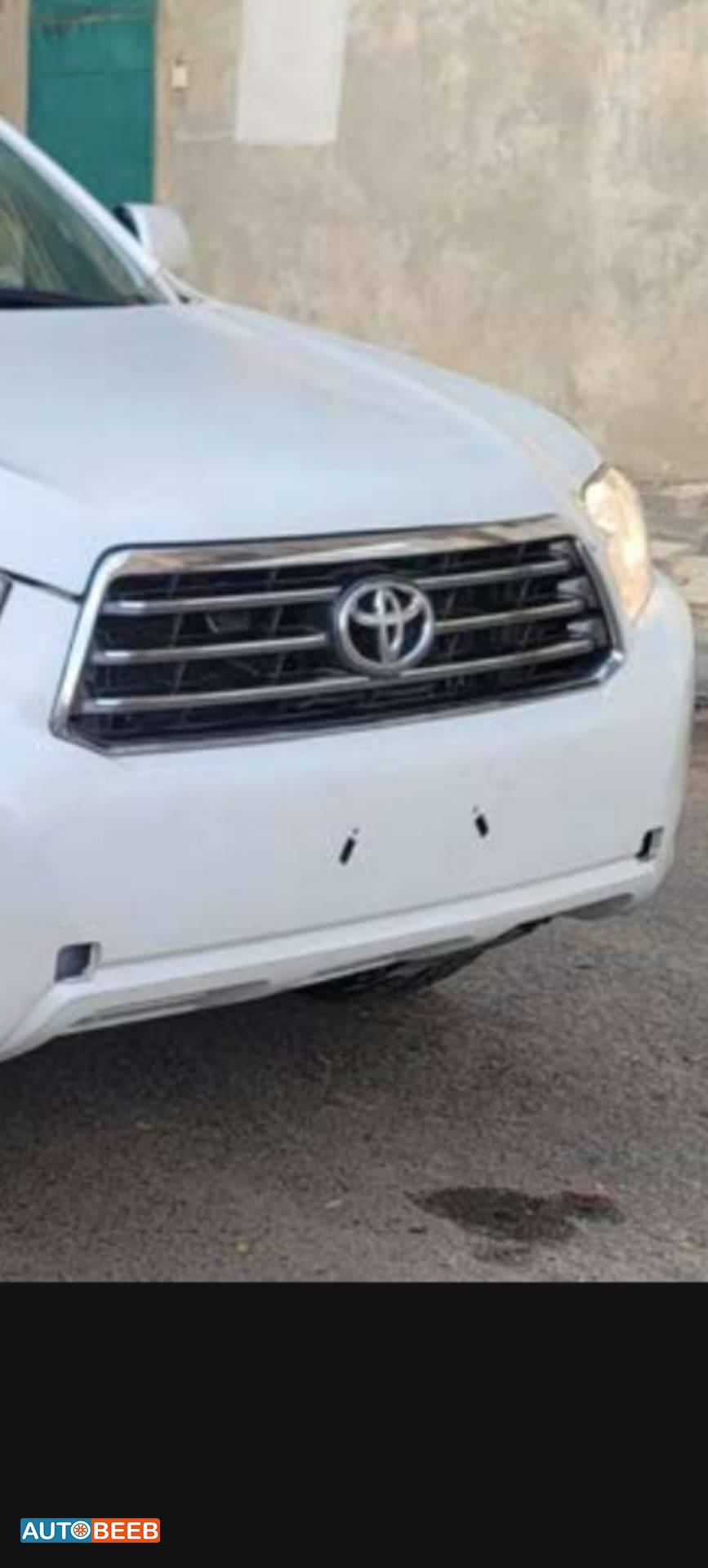 مطلوب شيل امامي تويوتا هايلاندر 2009 نفس الموديل الموجود بالصوره