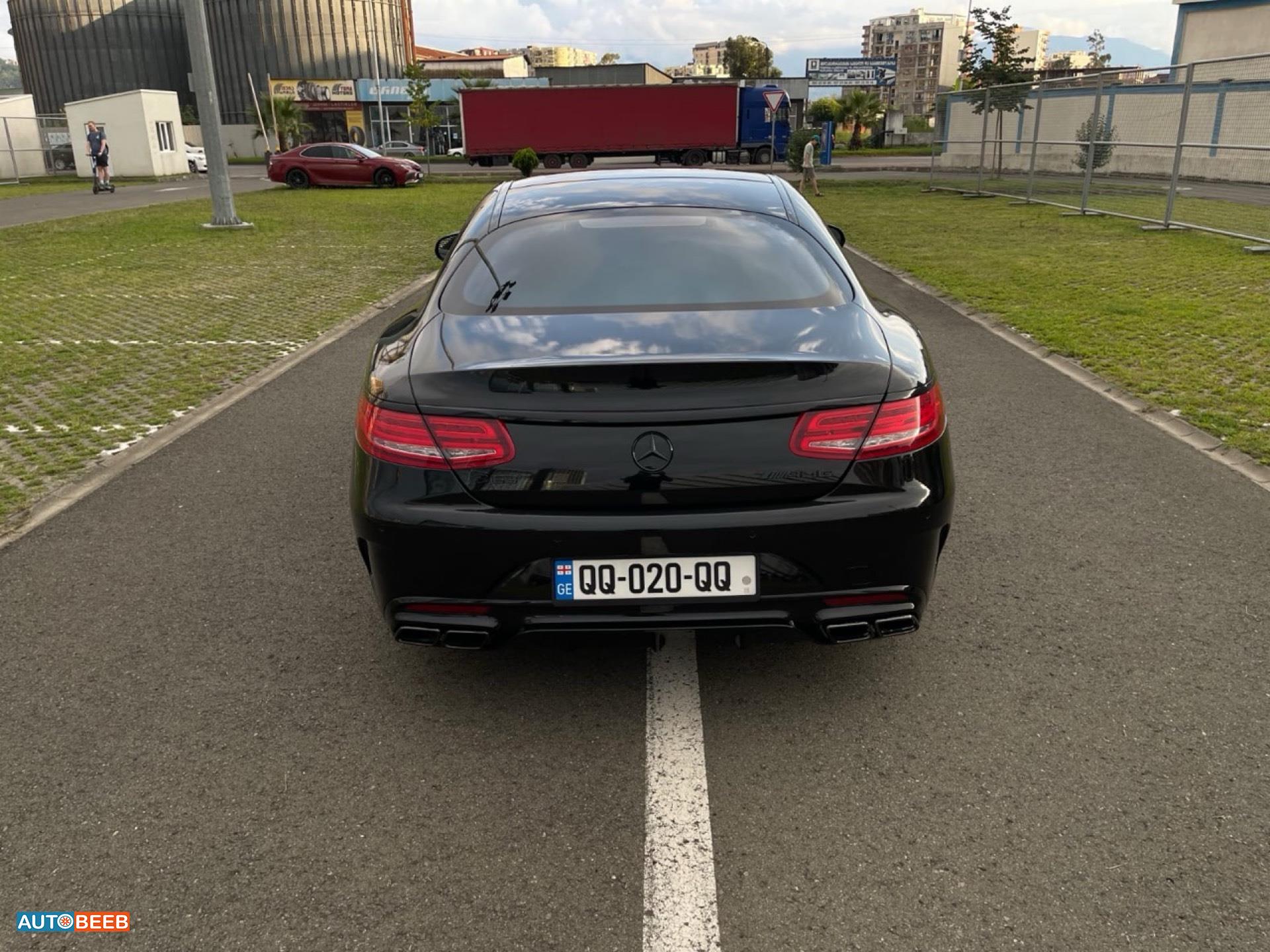 Mercedes Benz S63 AMG 2015