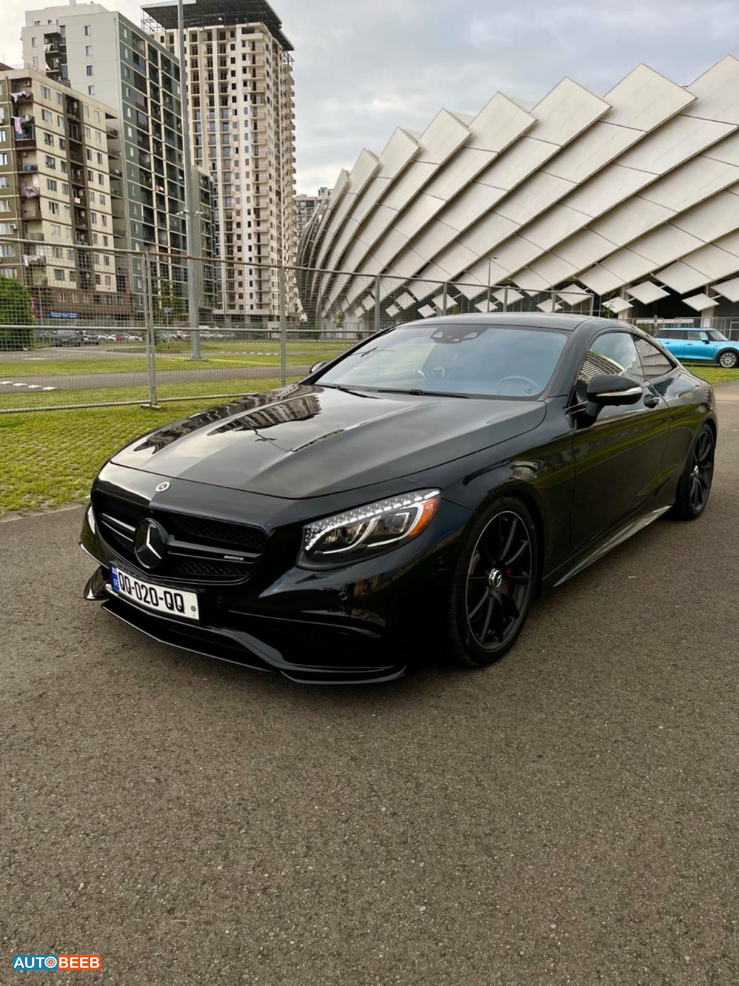 Mercedes Benz S63 AMG 2015