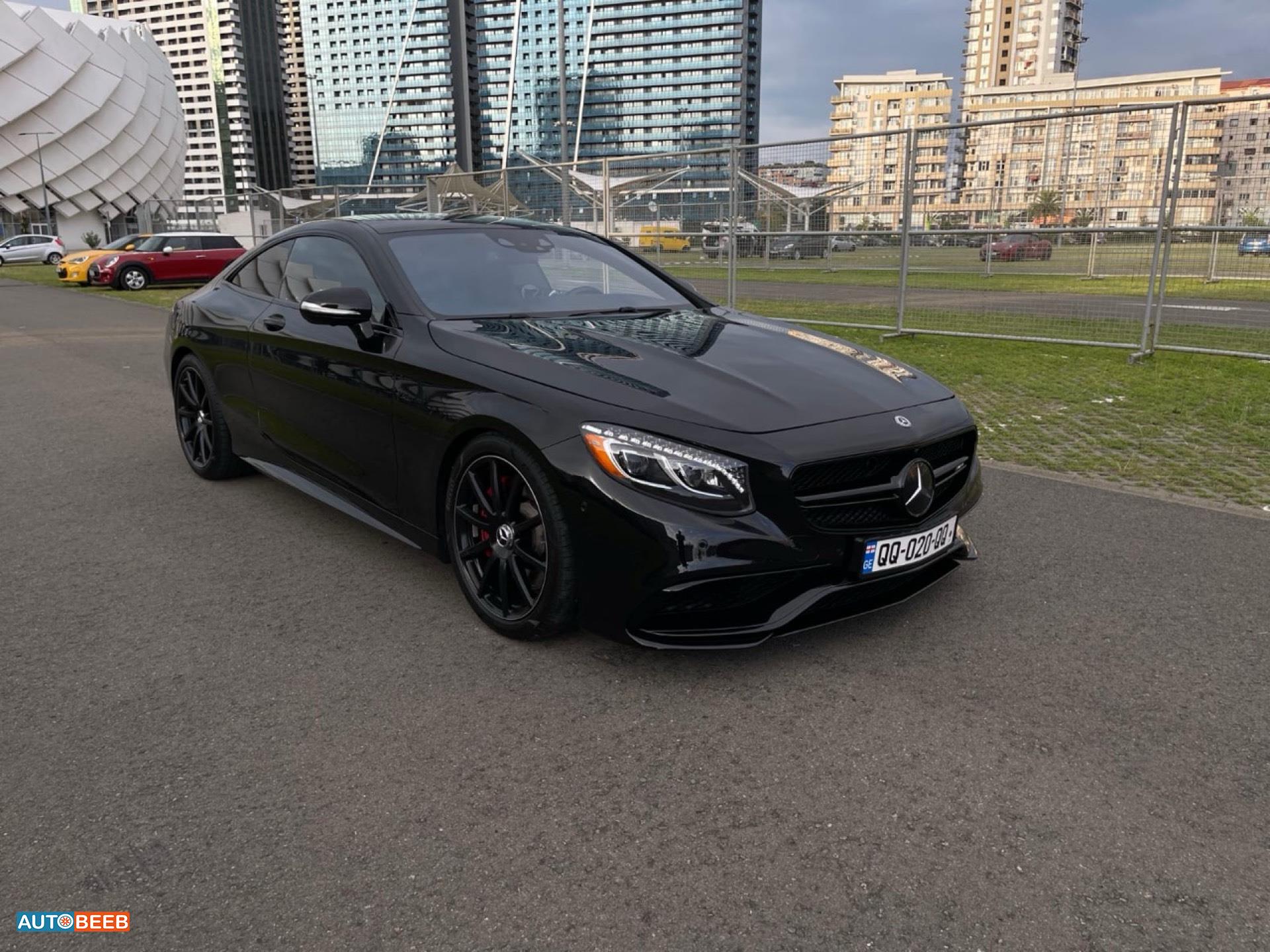 Mercedes Benz S63 AMG 2015