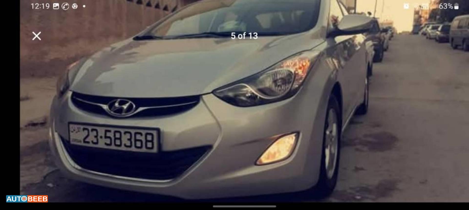 هيونداي افانتي 2013