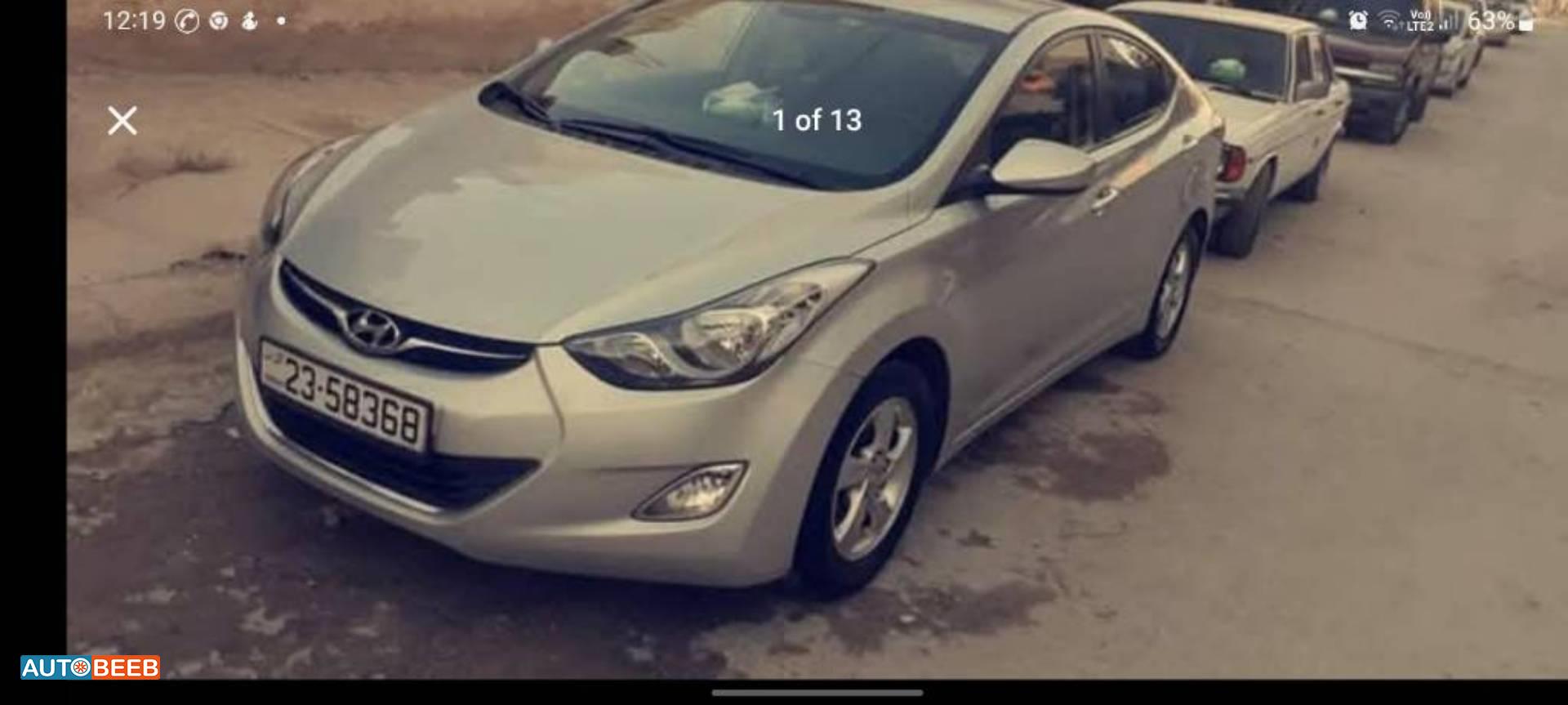 هيونداي افانتي 2013