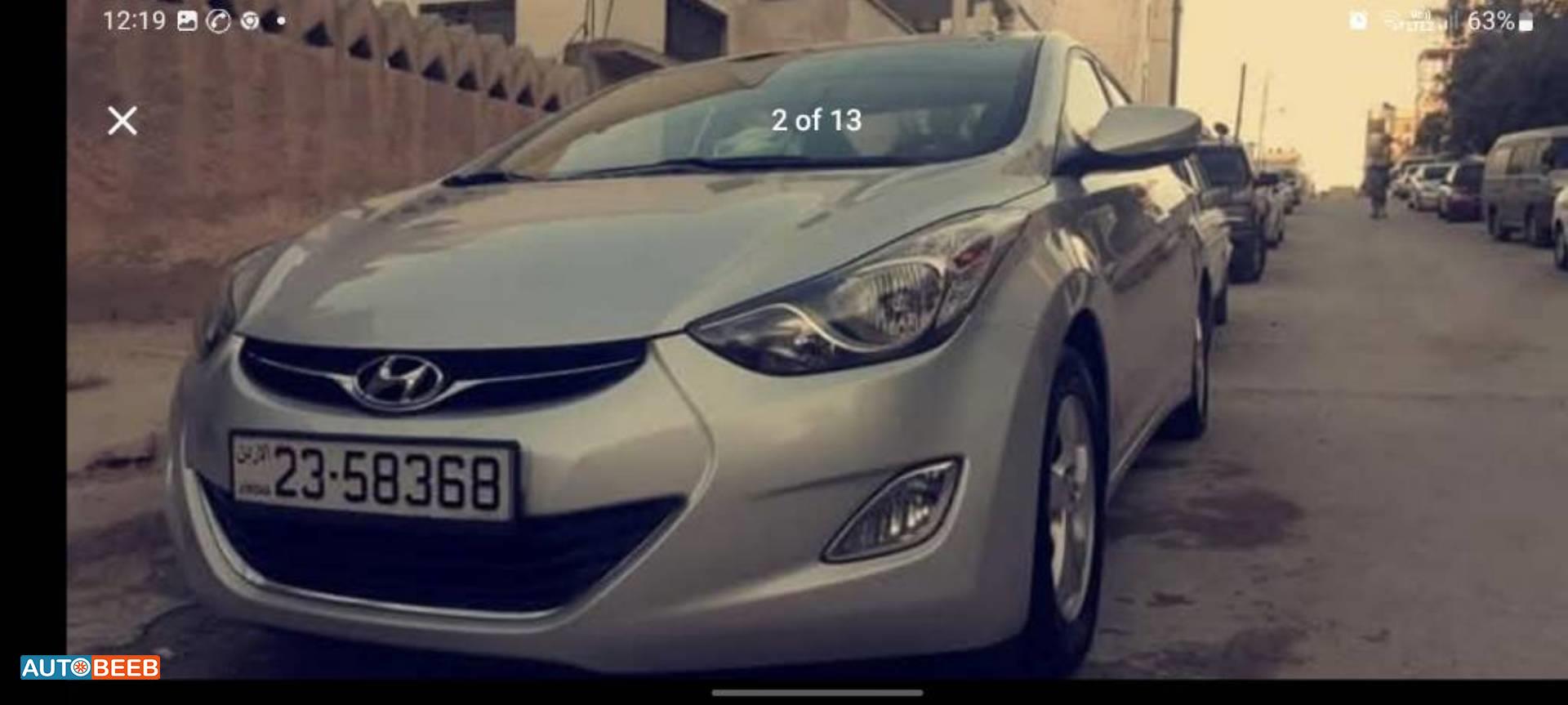 هيونداي افانتي 2013