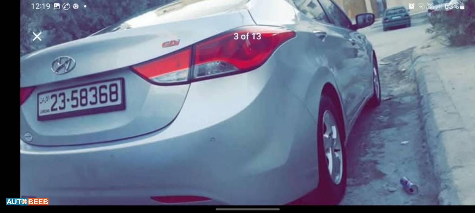 هيونداي افانتي 2013