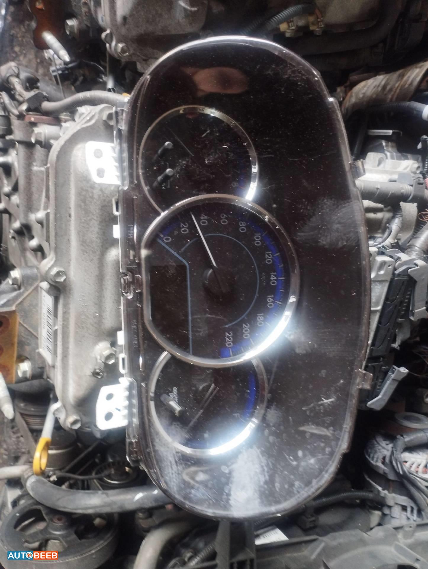 Cabin  Dashboard Toyota Yaris