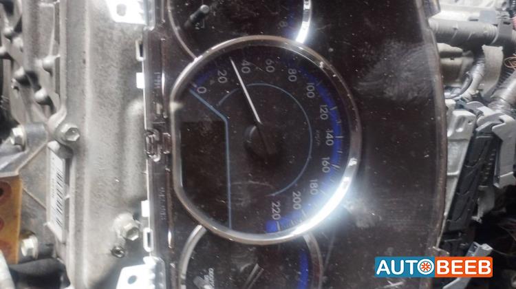 Cabin  Dashboard Toyota Yaris