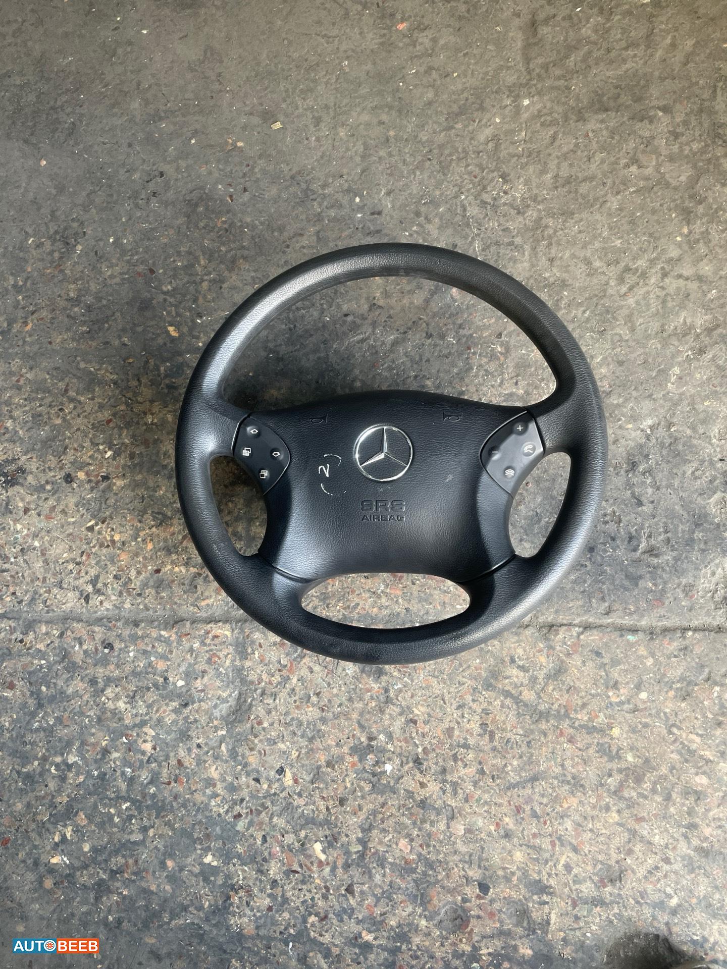 Cabin  Steering Wheel Mercedes Benz C180