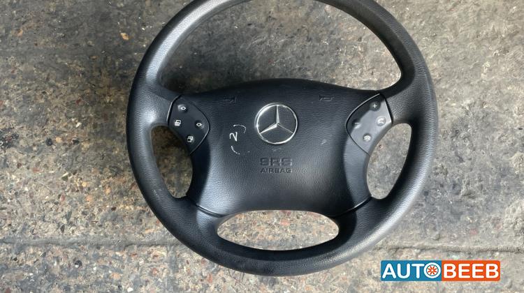 Cabin  Steering Wheel Mercedes Benz C180