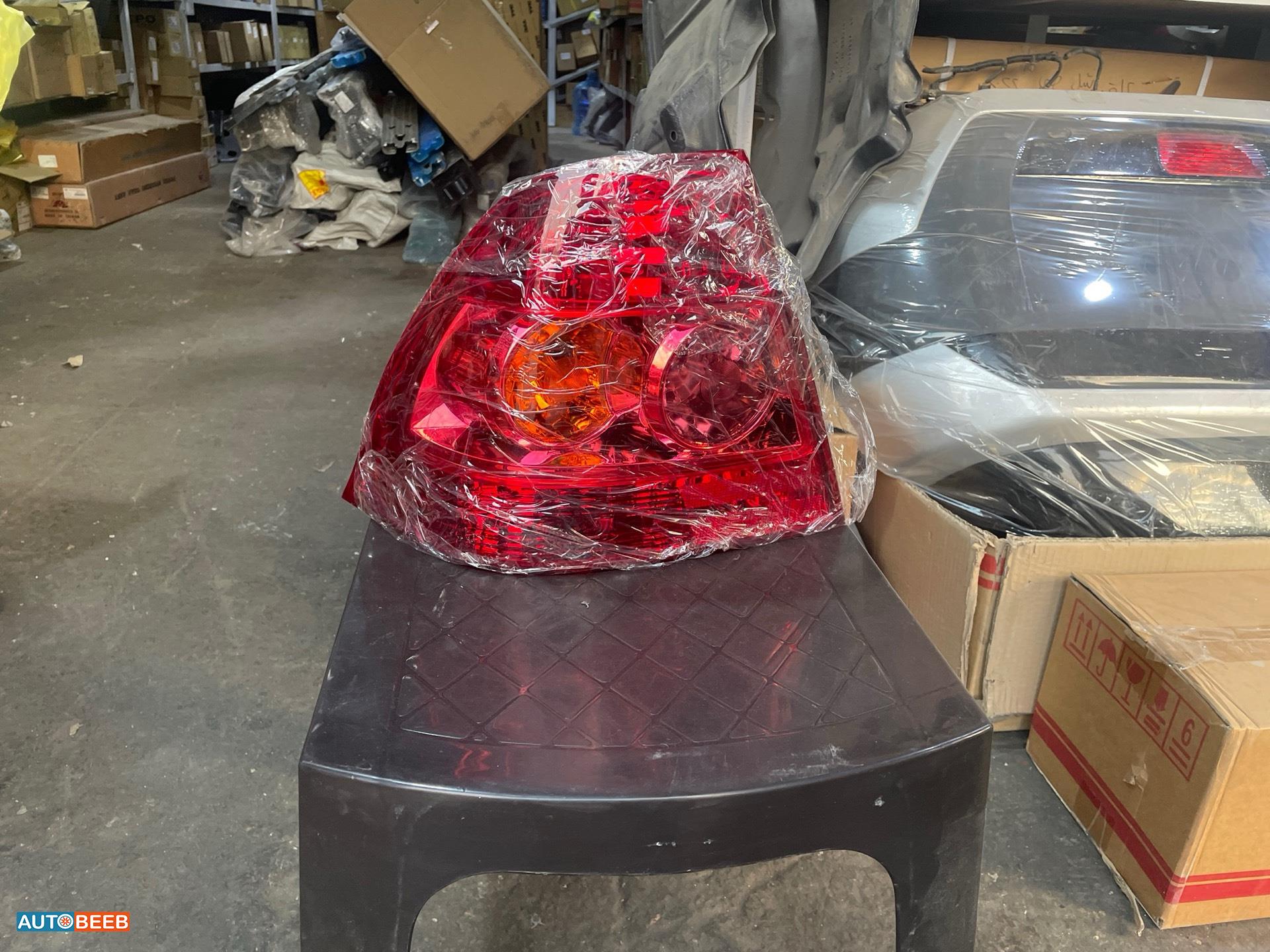 Lights Rear light Toyota Corolla