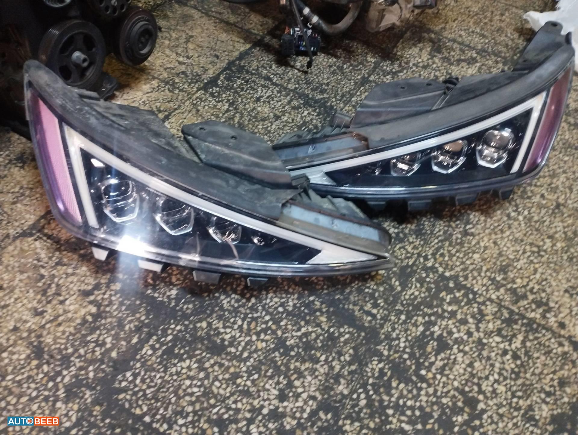 اضويه اماميه 4 عدسات هونداي افانتي 2020