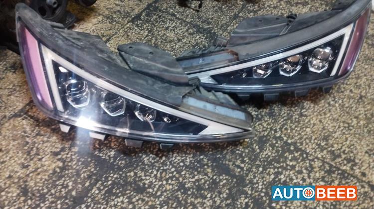 اضويه اماميه 4 عدسات هونداي افانتي 2020