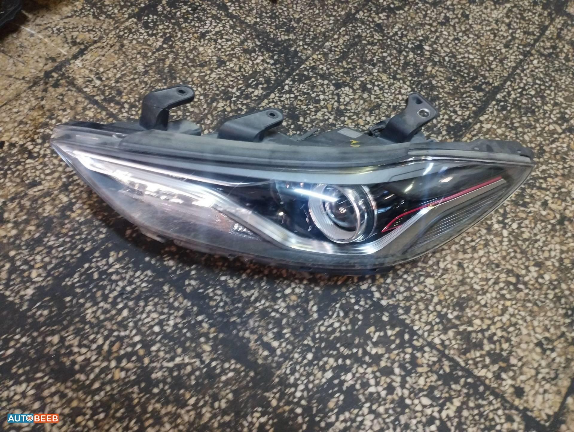 ضو امامي شمال هونداي افانتي ad تيربو 2018