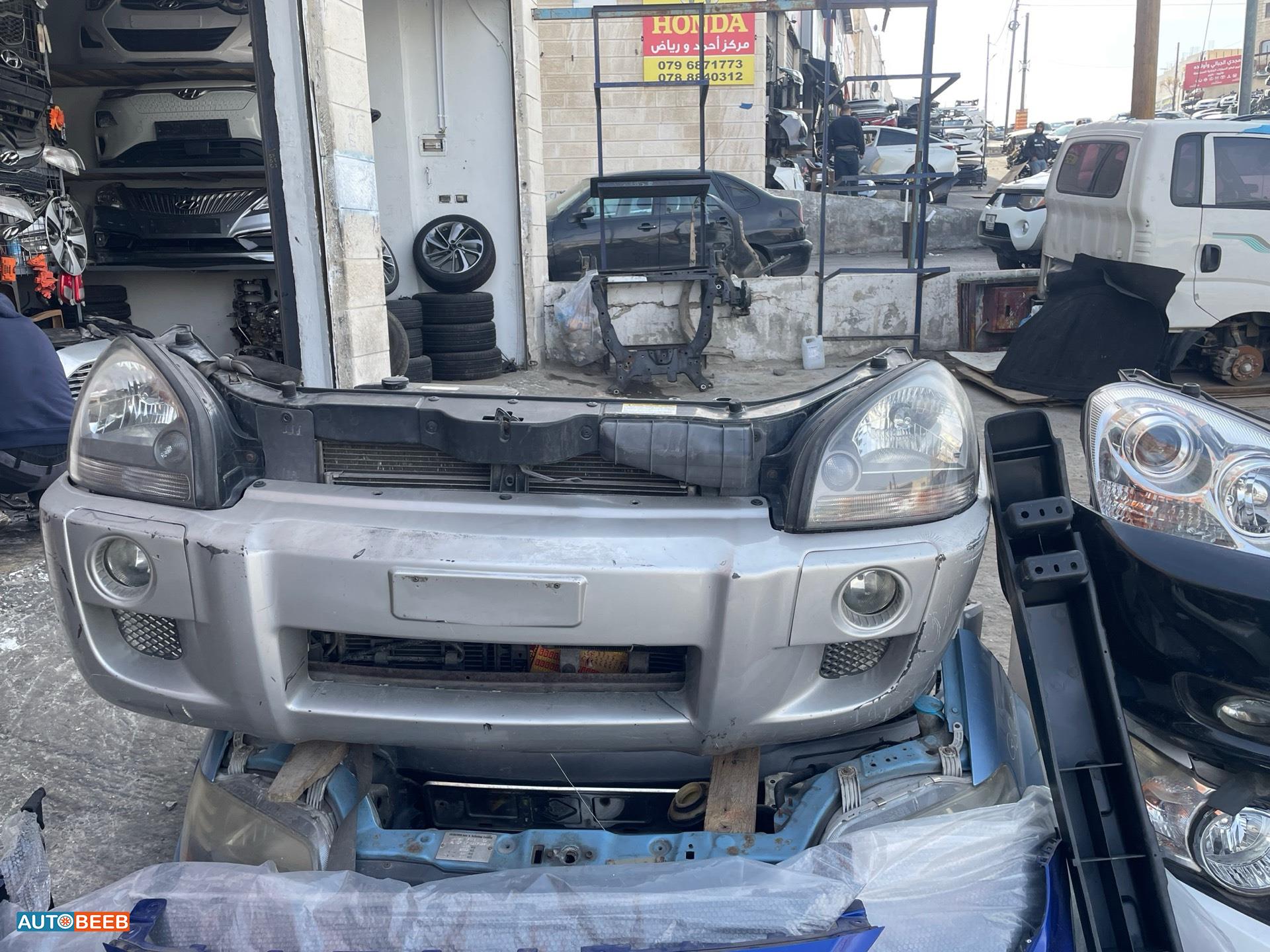 واجهة امامية طمبون اضوية يمين شمال هيونداي توسان 2008 2009