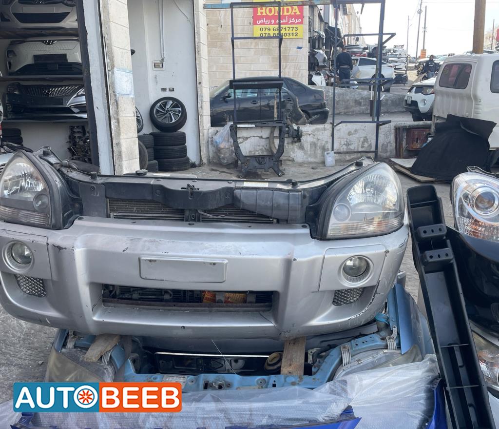 واجهة امامية طمبون اضوية يمين شمال هيونداي توسان 2008 2009