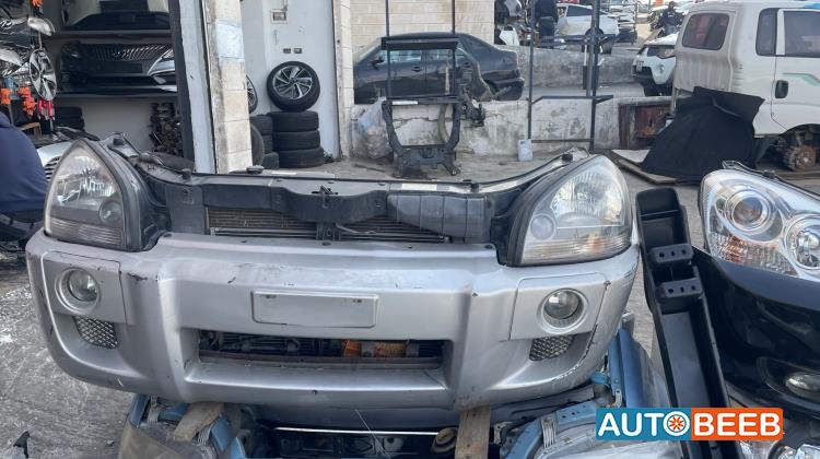 واجهة امامية طمبون اضوية يمين شمال هيونداي توسان 2008 2009