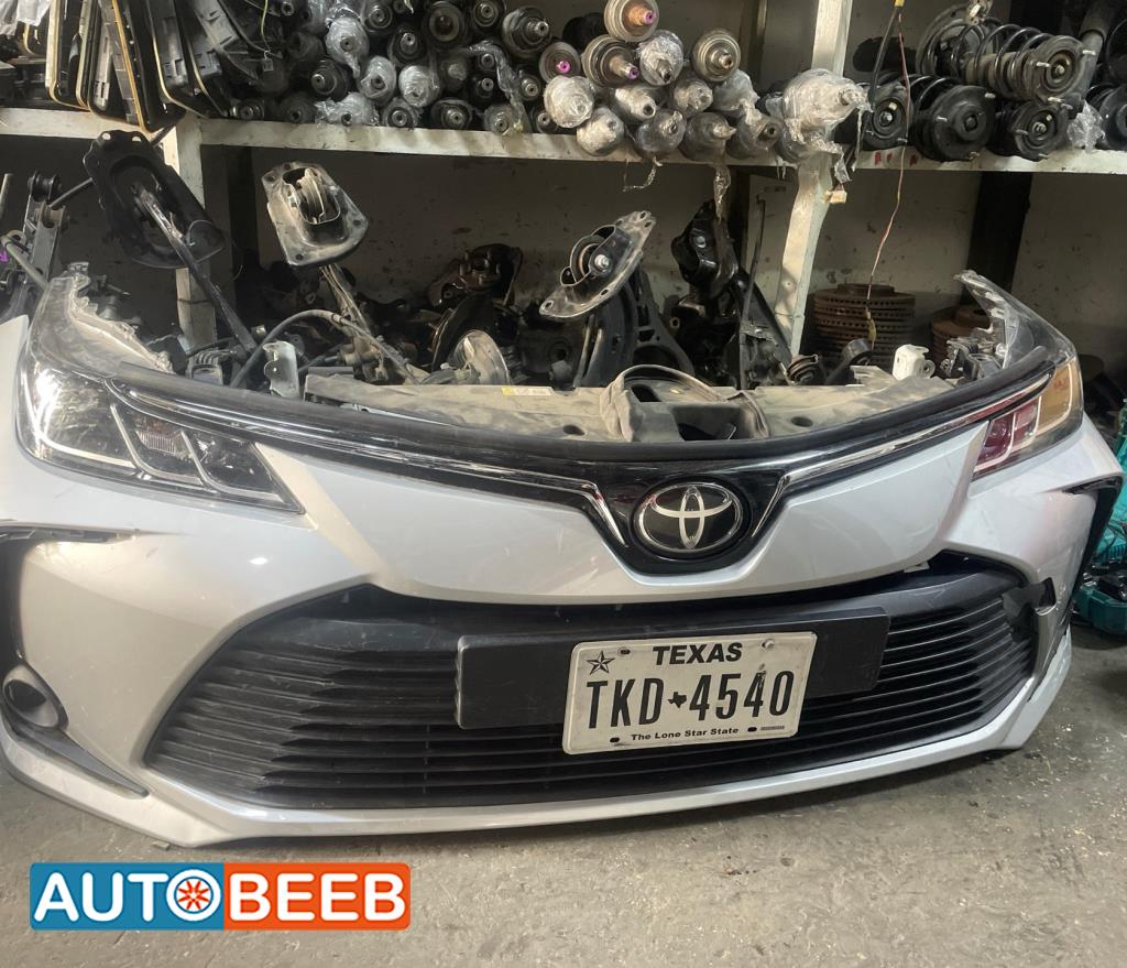 واجهة امامية طمبون اضوية يمين شمال تويوتا كورولا مركزي 2019 2020