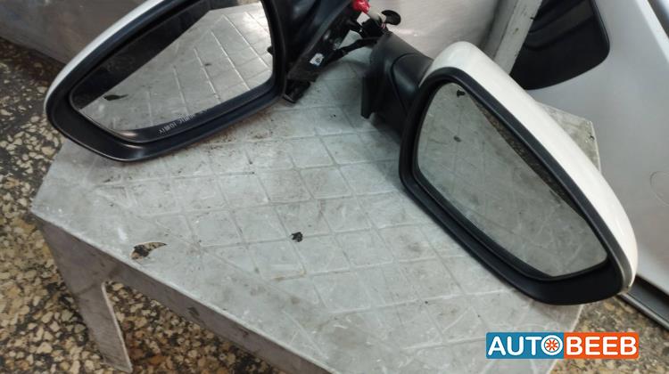  مراي جانبيه يمين شمال كيا k3 2013 2014 2015