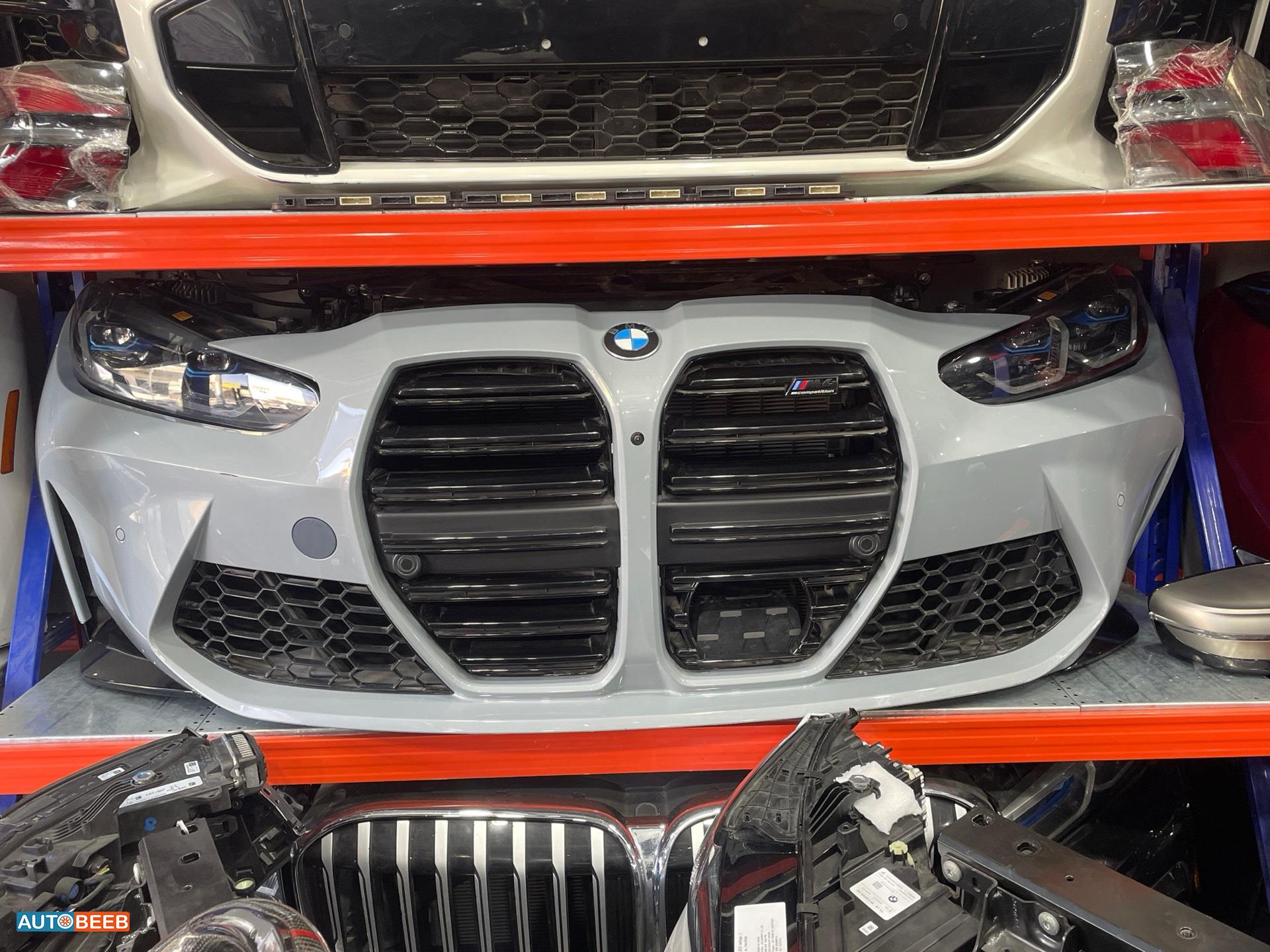 واجهة امامية طمبون اضوية يمين شمال بي ام دبليو M4 2021 2022 2023 2024