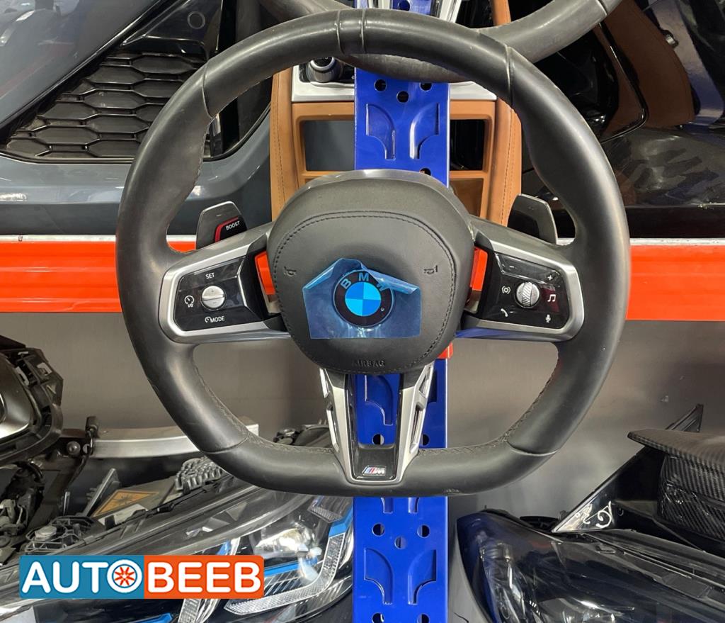 Cabin  Steering Wheel BMW 740