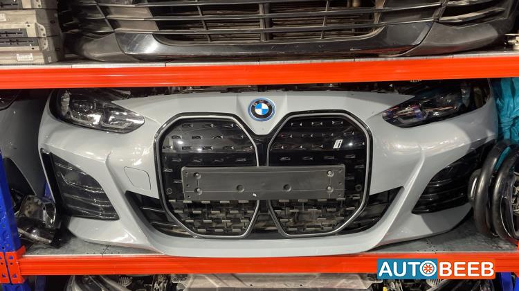 واجهة امامية طمبون اضوية يمين شمال بي ام دبليو i4 2022 2023 2024