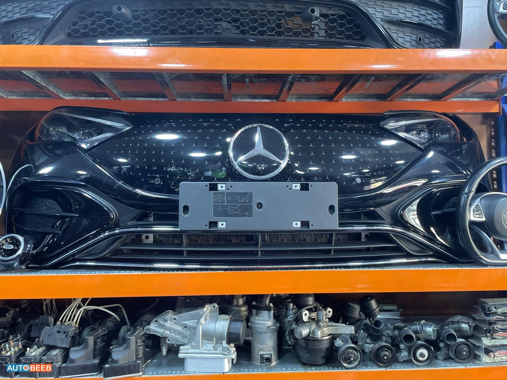 واجهة امامية طمبون اضوية يمين شمال مرسيدس EQE350 2024 2025 