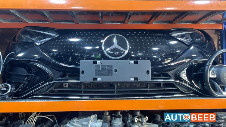 واجهة امامية طمبون اضوية يمين شمال مرسيدس EQE350 2024 2025 