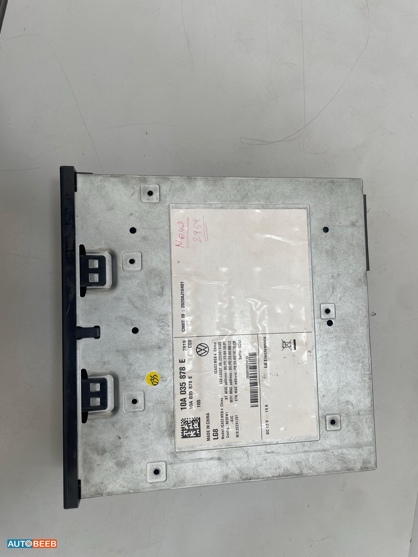 كمبيوتر شاشة فولكس فاجن ID3 ID4 ID6 2022 2023 2024 